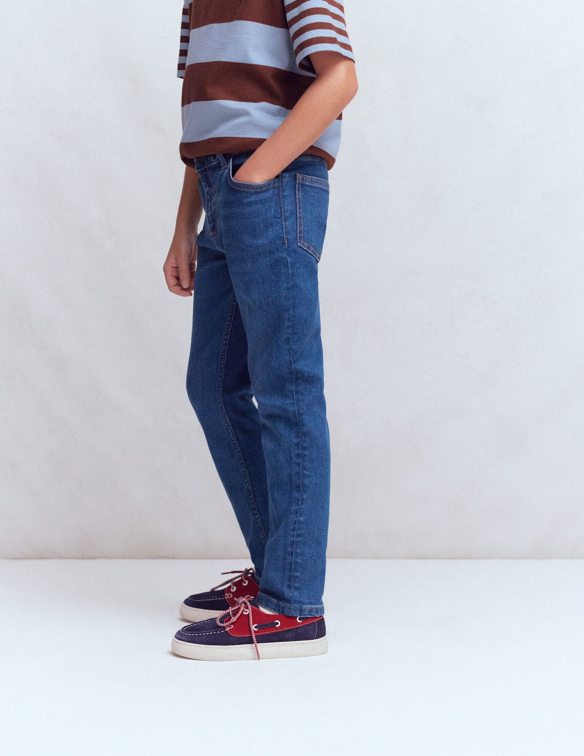 Adventure-flex Slim Jeans-Mid Vintage Denim - Image 3