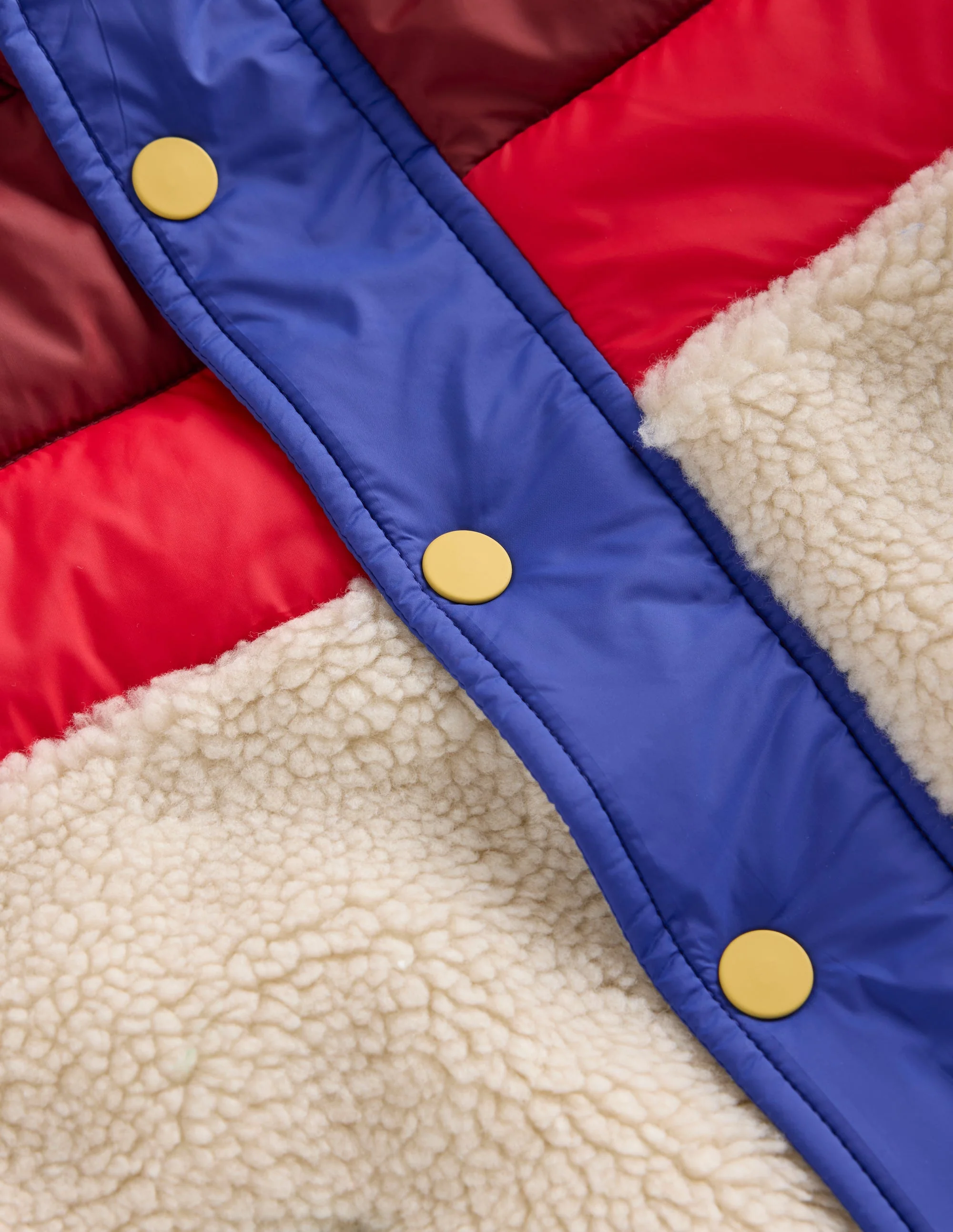 Borg Mix Jacket-Multi - Image 6