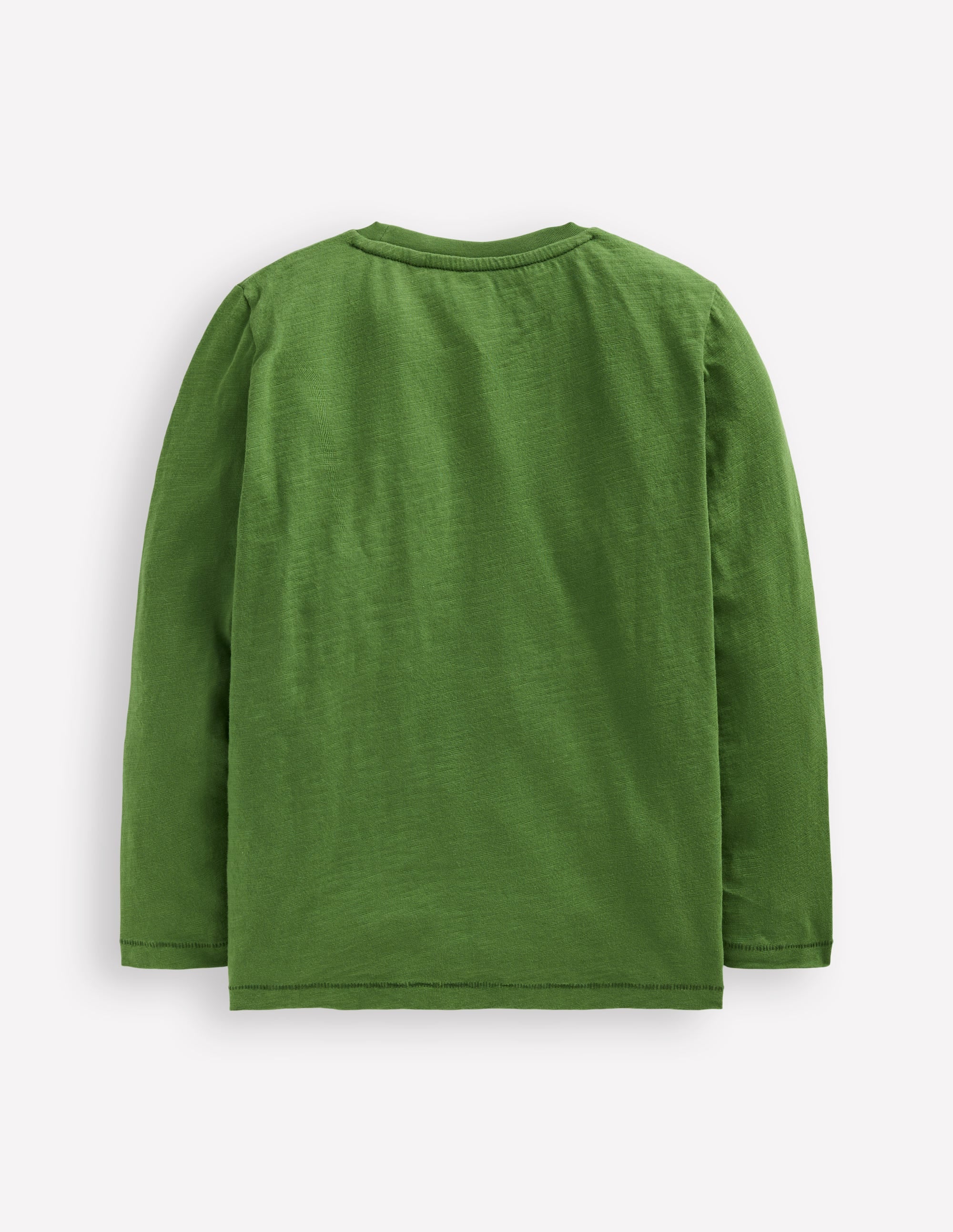 Everyday Long Sleeve T-Shirt-Broccoli Green - Image 4