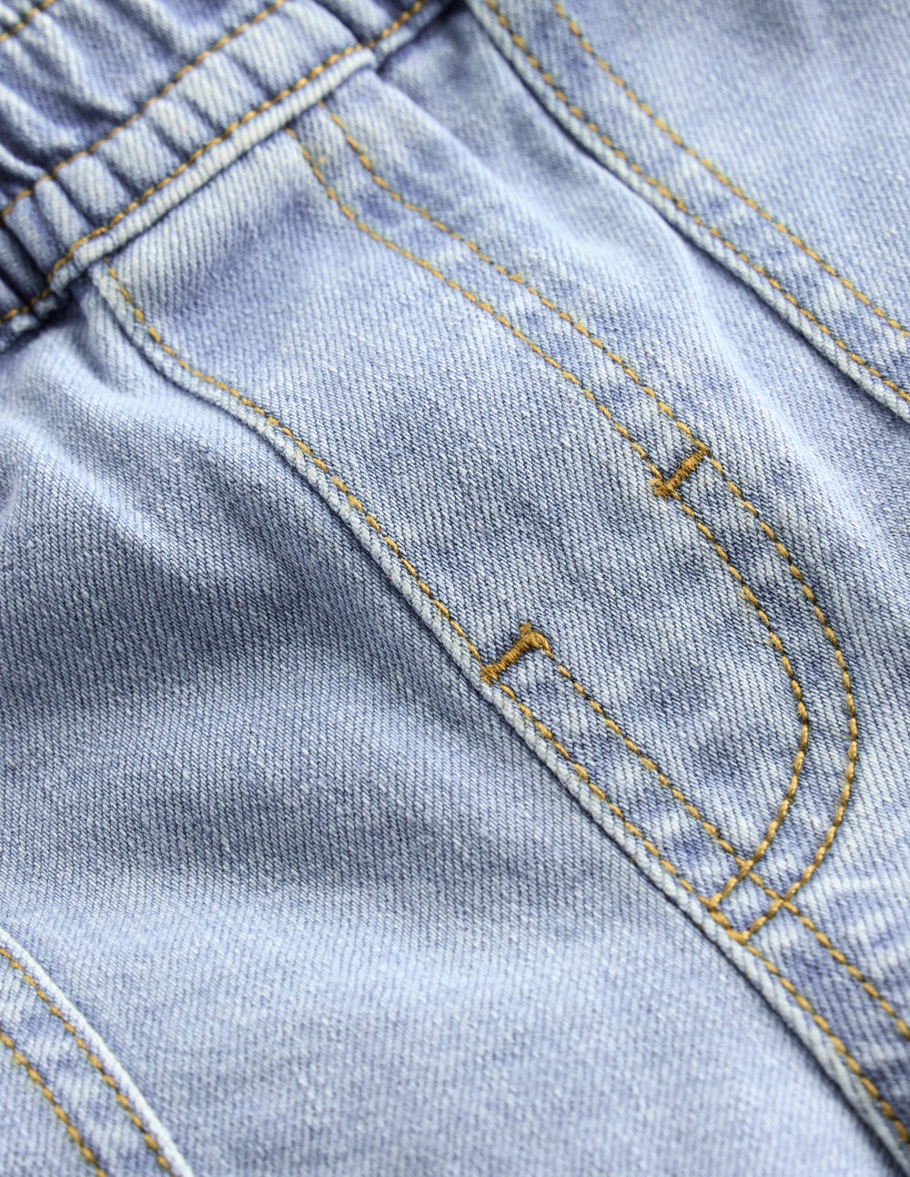 Pull-on Jeans-Light Wash - Image 3