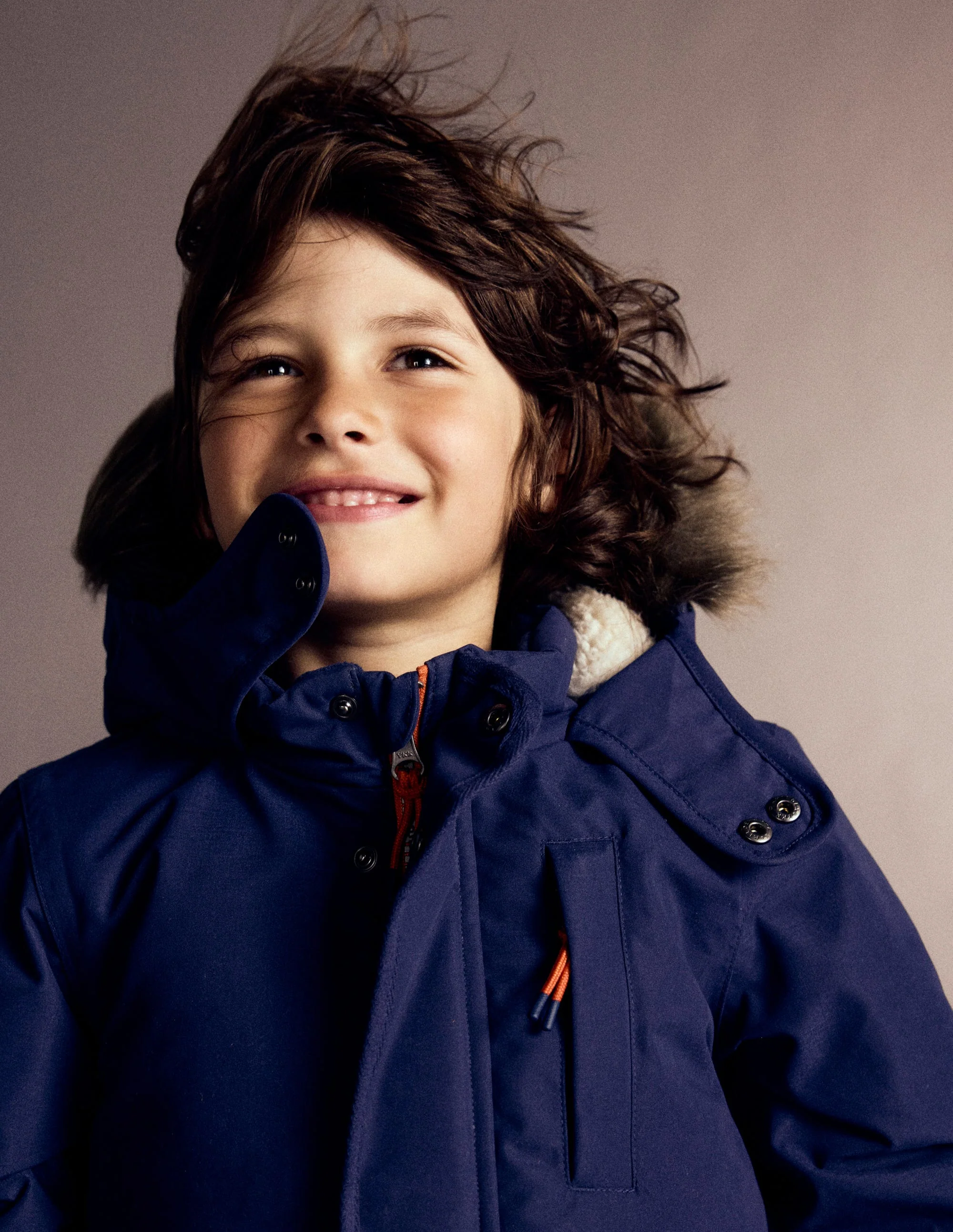 Waterproof Parka-College Navy - Image 6