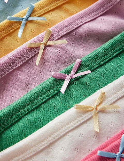 7-pack Pointelle Pants-Multi Colours - Image 3