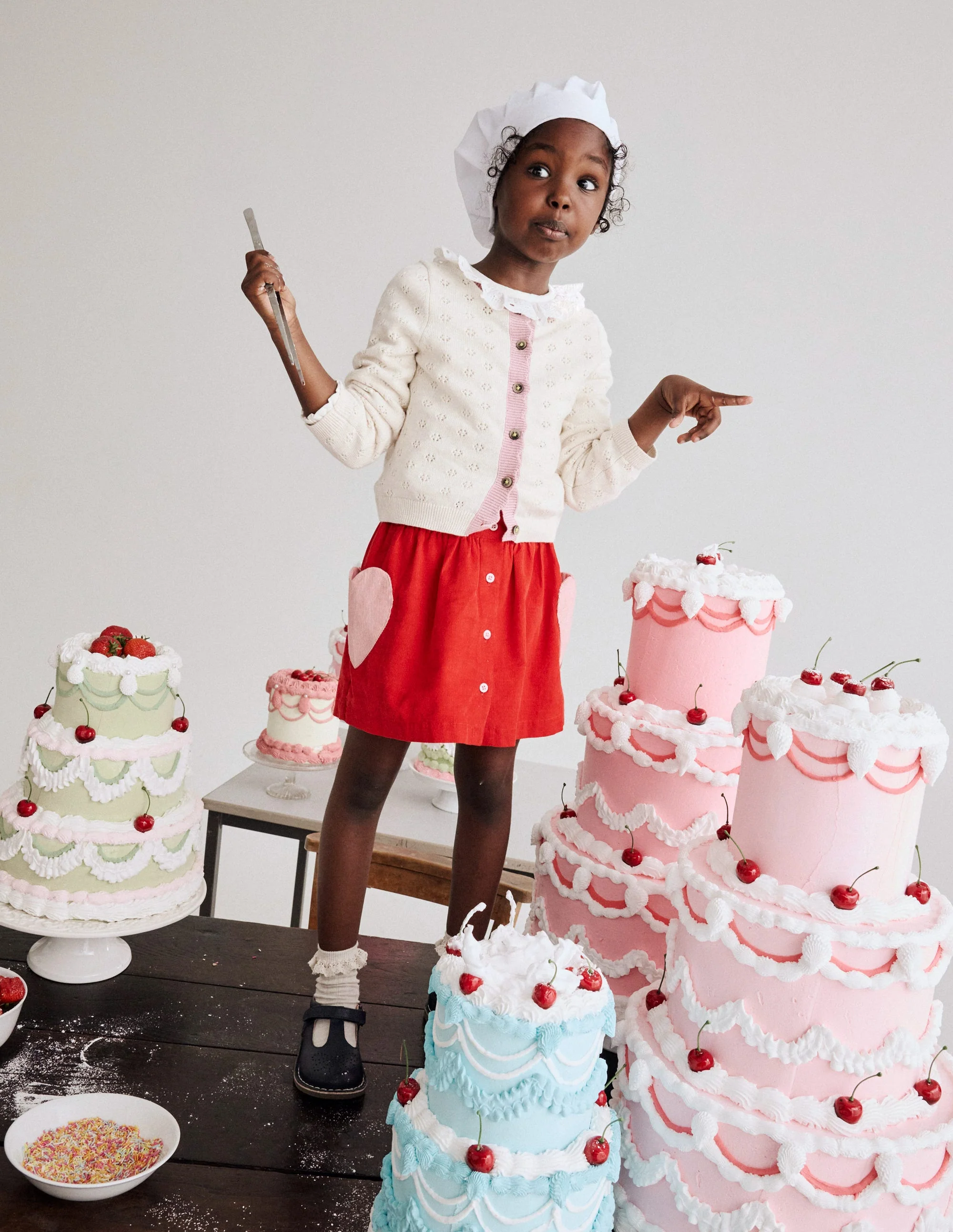 Everyday Scalloped Cardigan-Soft Ivory - Image 4