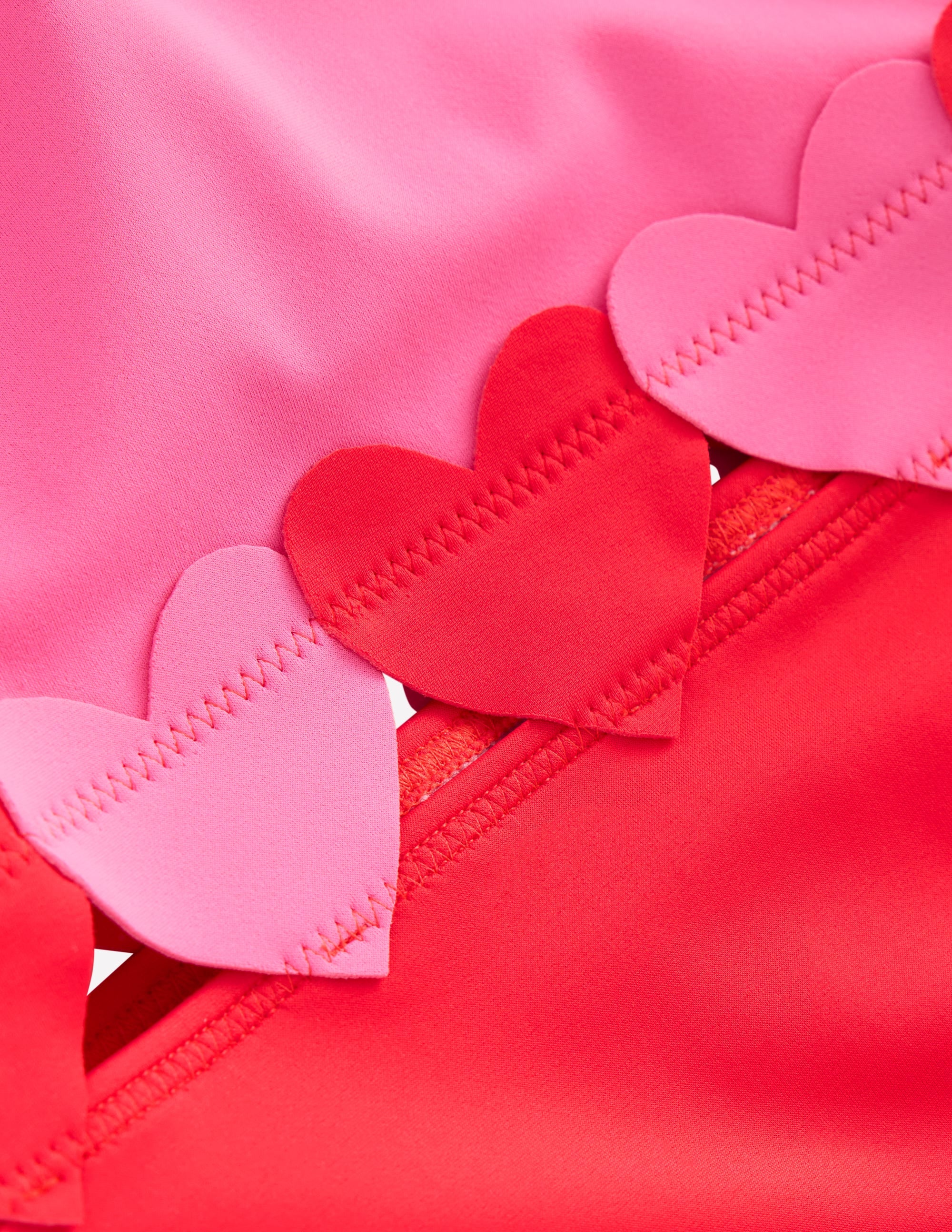 Hallie Frill Strap Swimsuit-Poppy Red - Image 3