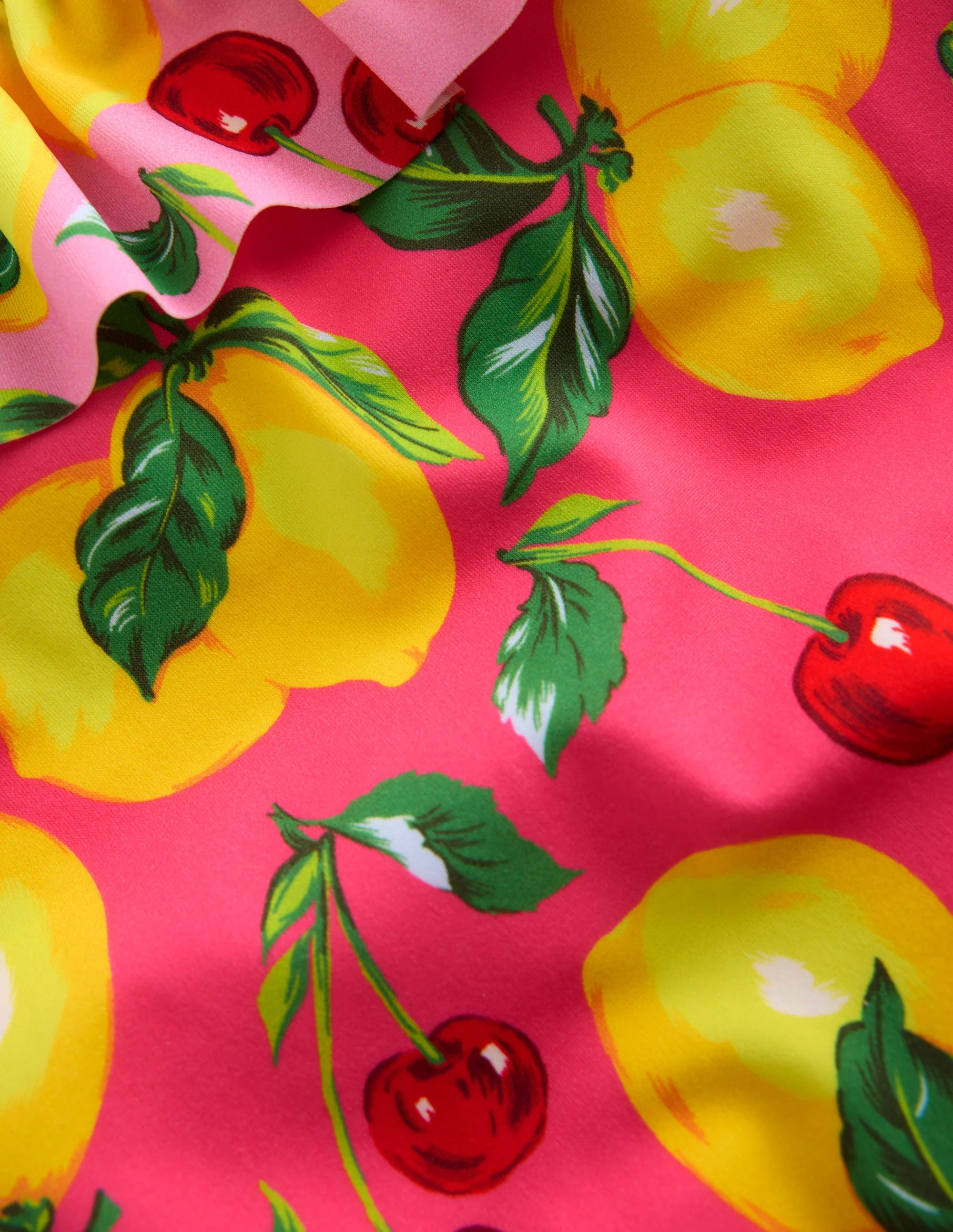 Lila One Shoulder Swimsuit-Lemon and Cherry Hotchpotch - Image 3