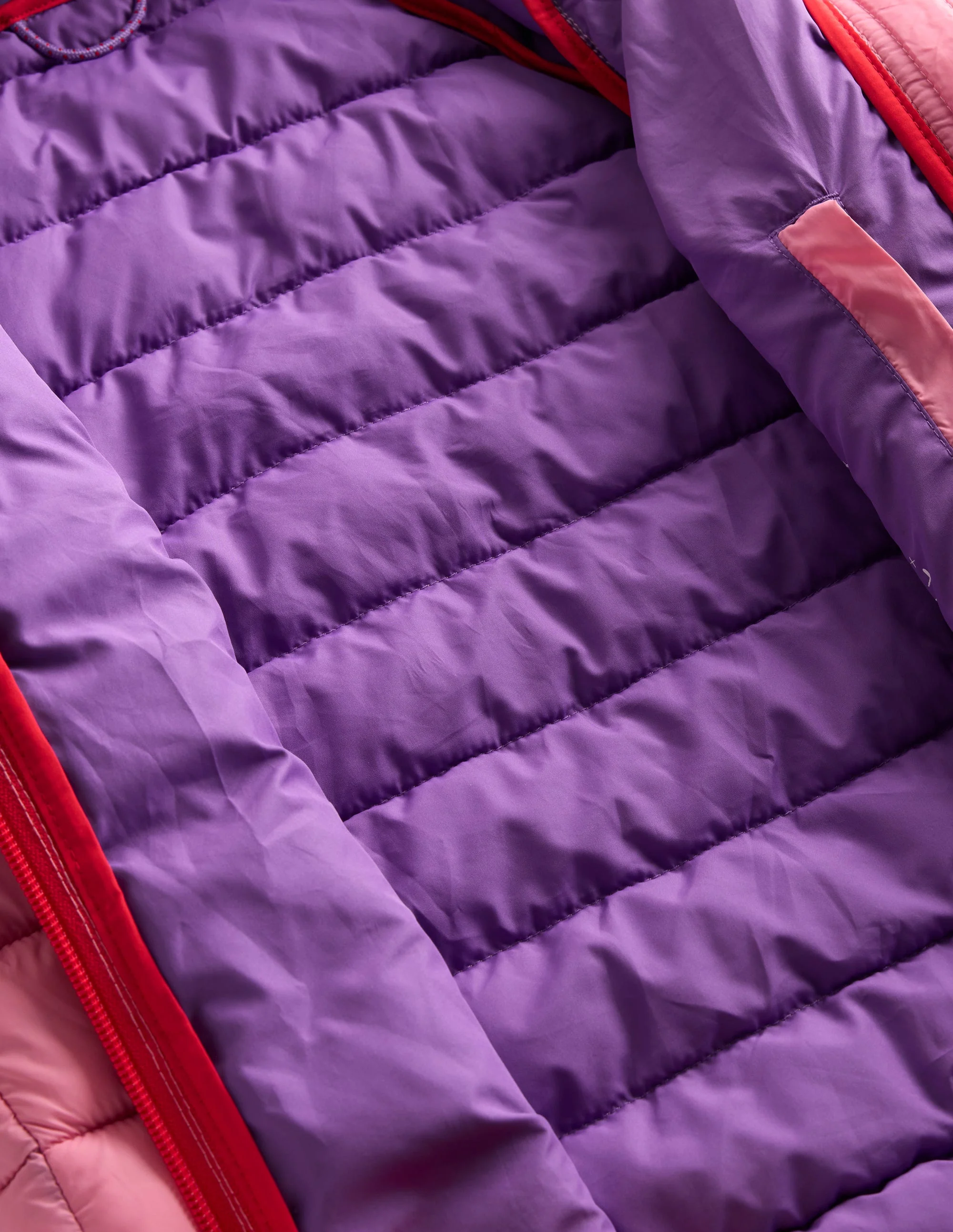 Pack-away Padded Jacket-Pink - Image 4