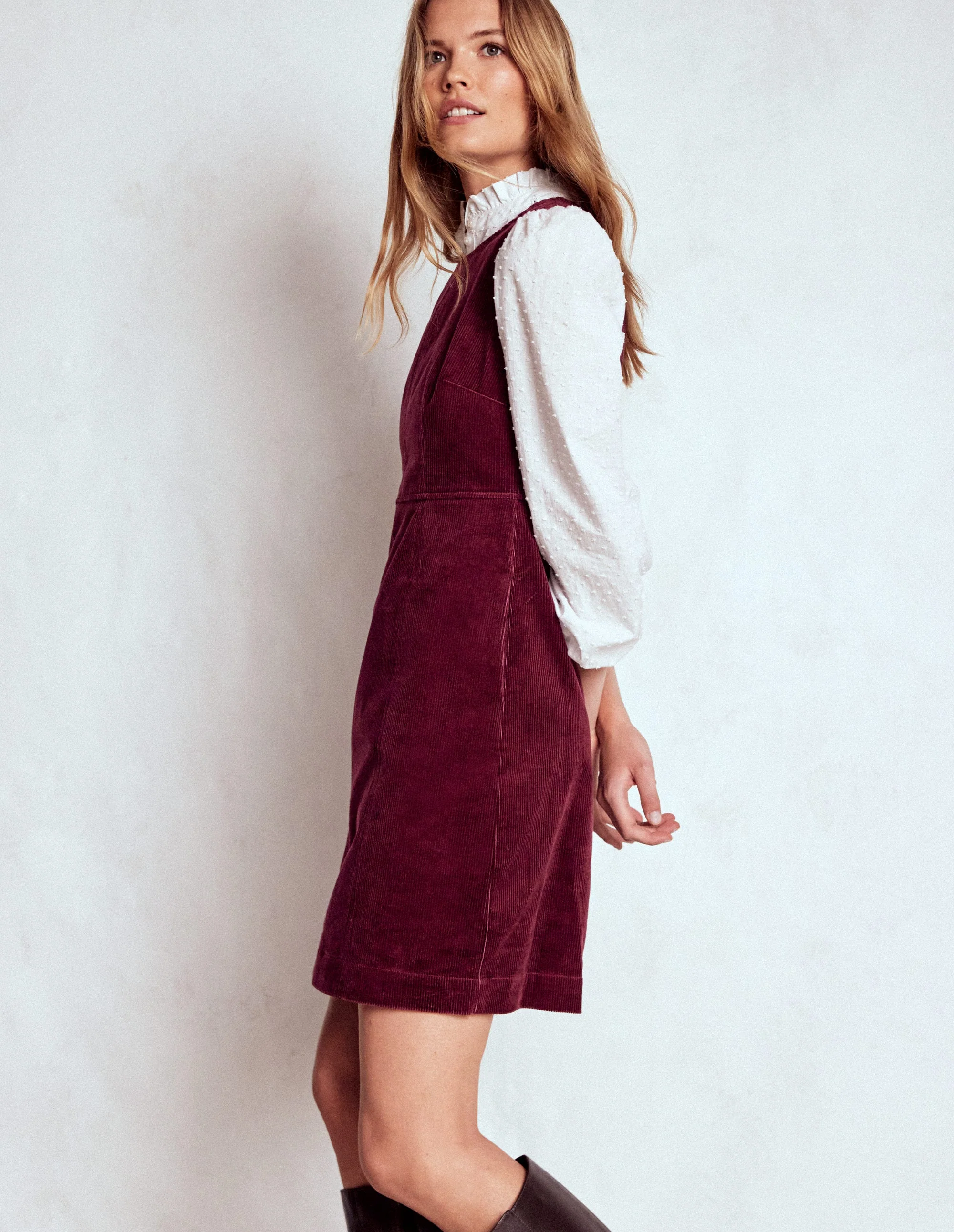 Annie Cord Shift Dress-Deep Wisteria - Image 5