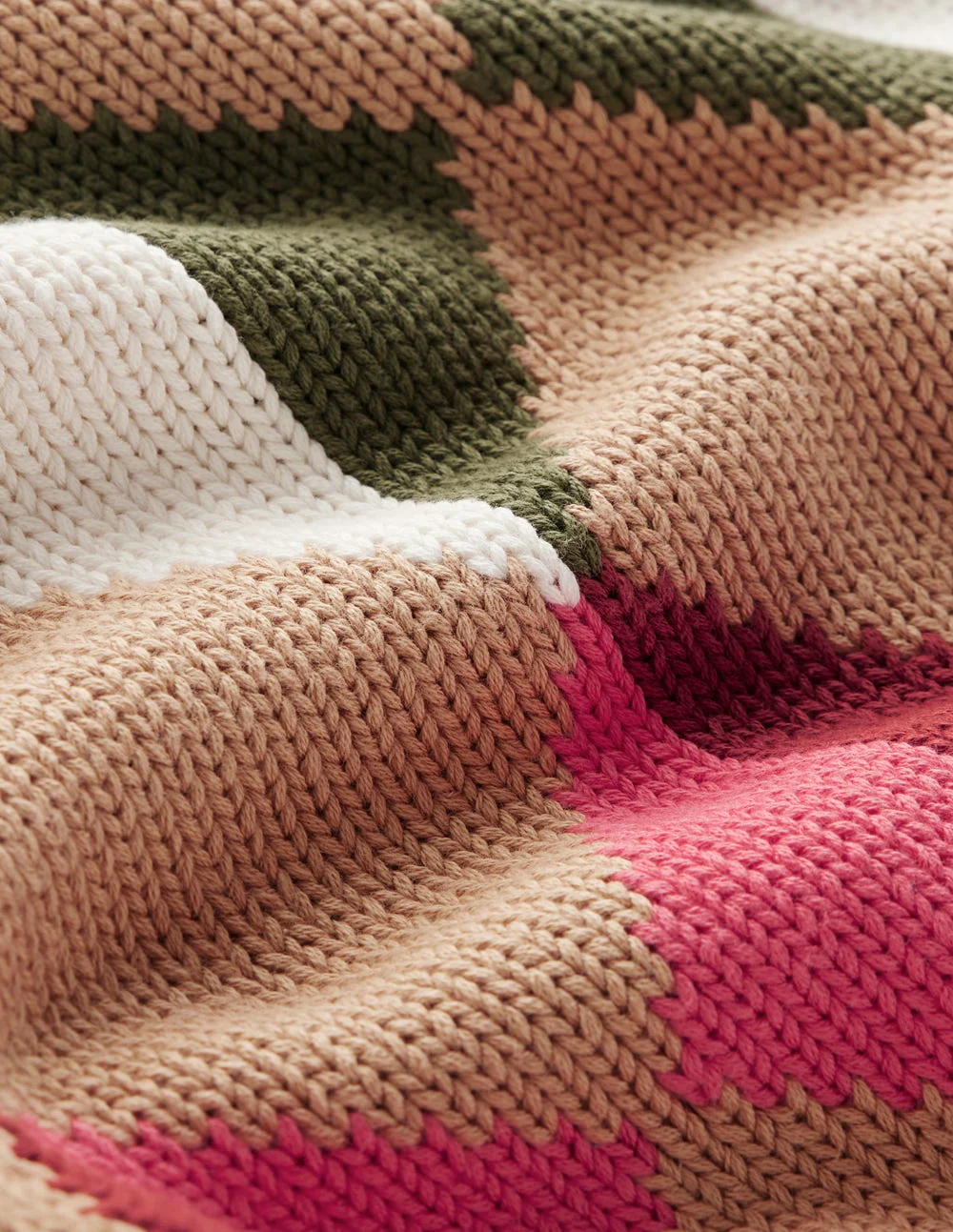 Camilla Cotton Argyle Jumper-Multi Argyle - Image 7