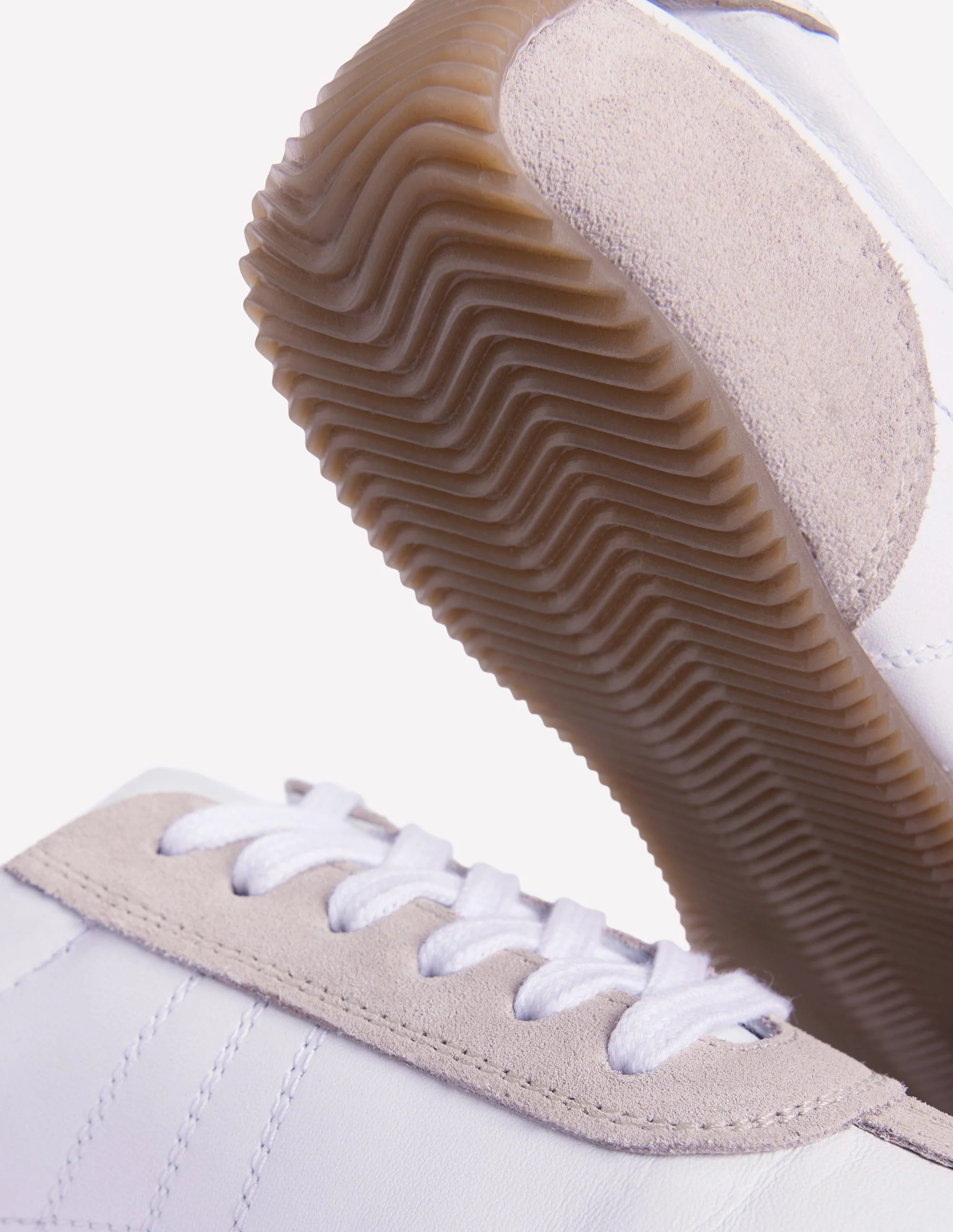 Delphine Slim Sole Trainers-White Mix - Image 4