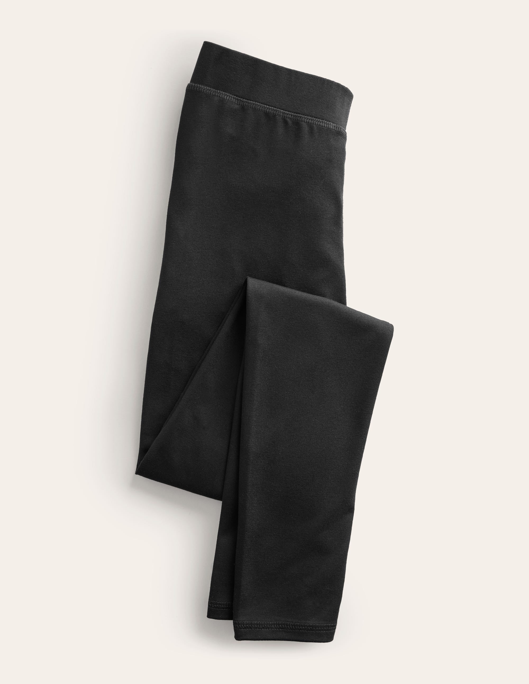 High Rise Jersey Leggings-Black - Image 5