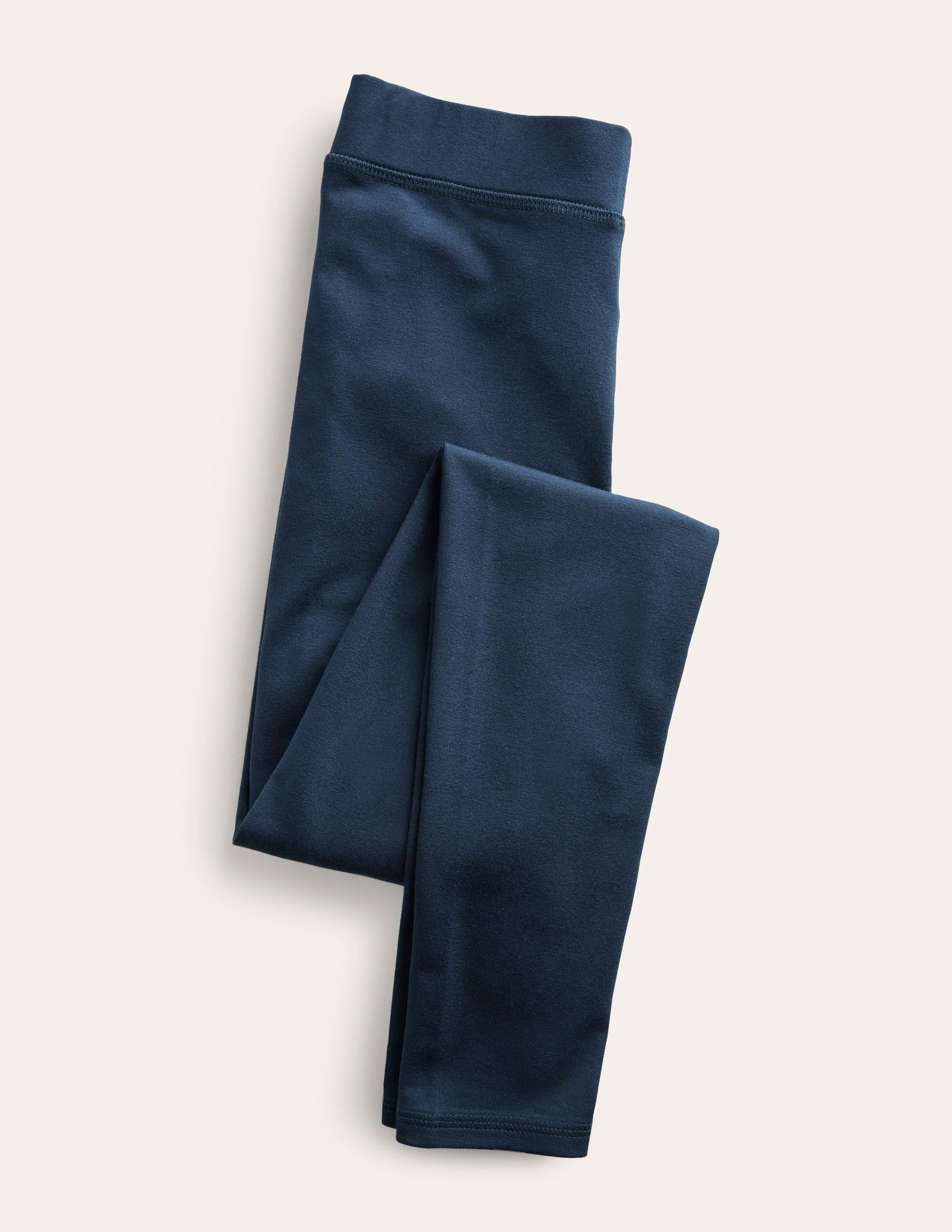 High Rise Jersey Leggings-Navy - Image 5