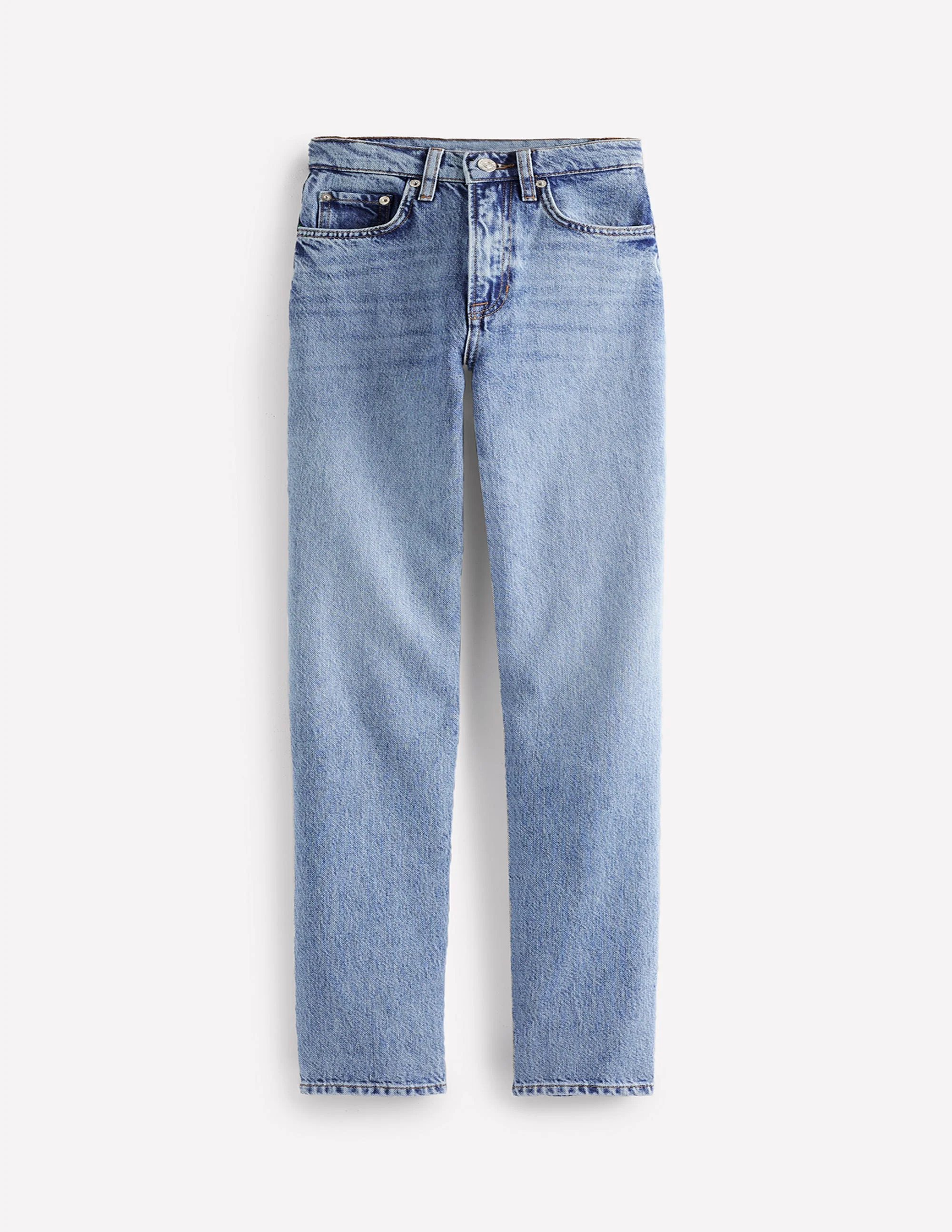 High Rise Straight Leg Jeans-Light Vintage - Image 14