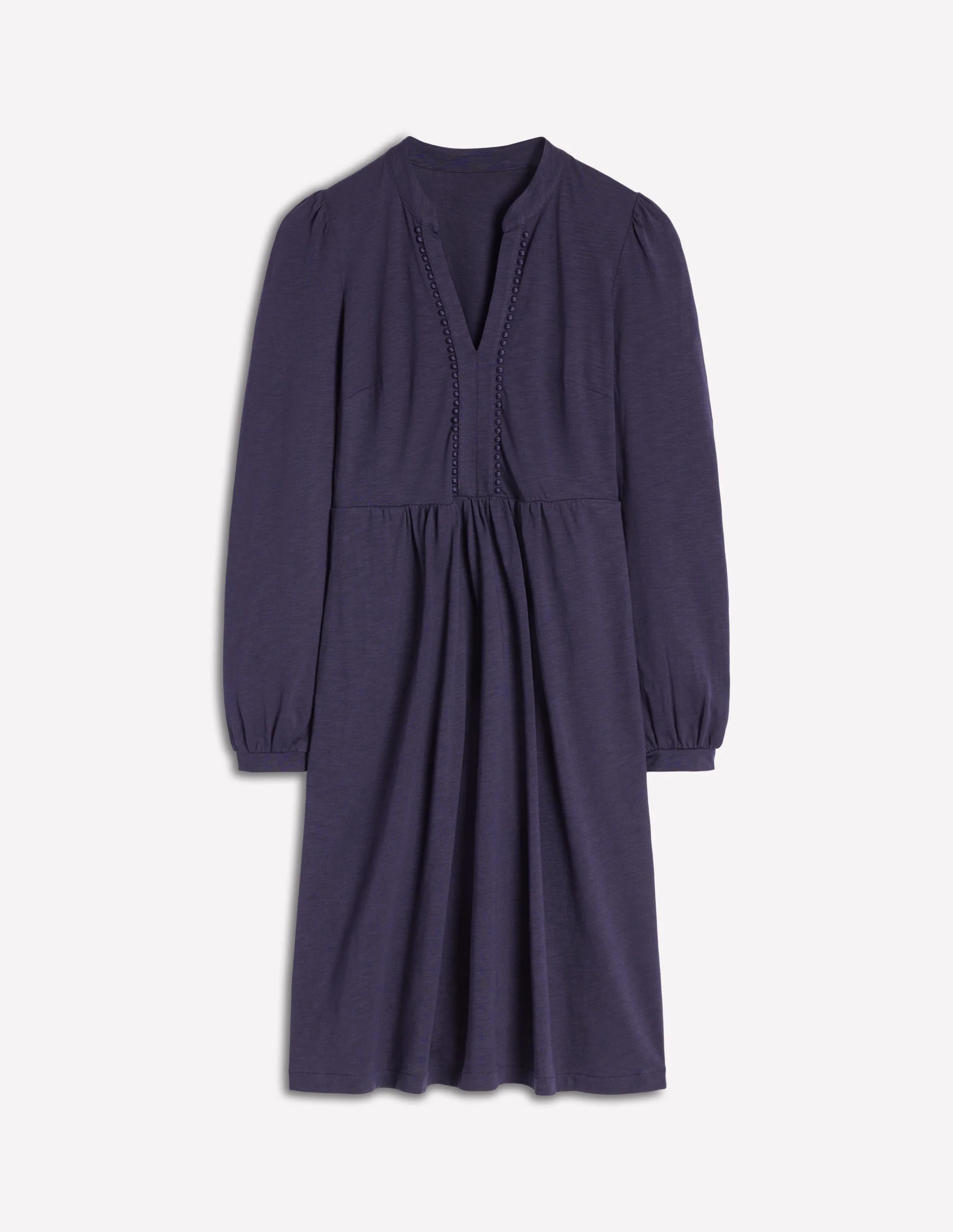 Naomi Relaxed Jersey Dress-Navy - Image 5