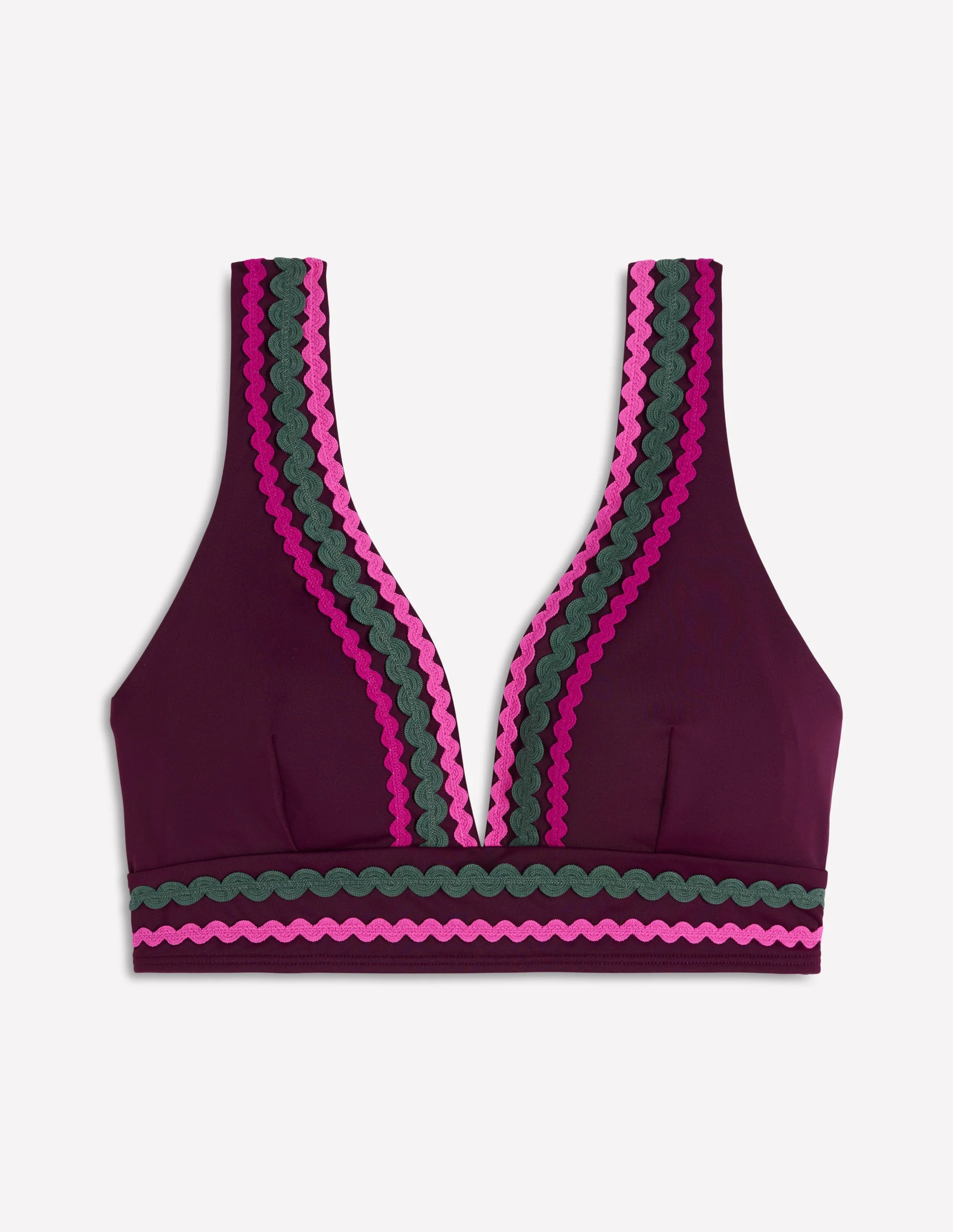 Porto Bikini Top-Chocberry - Image 5