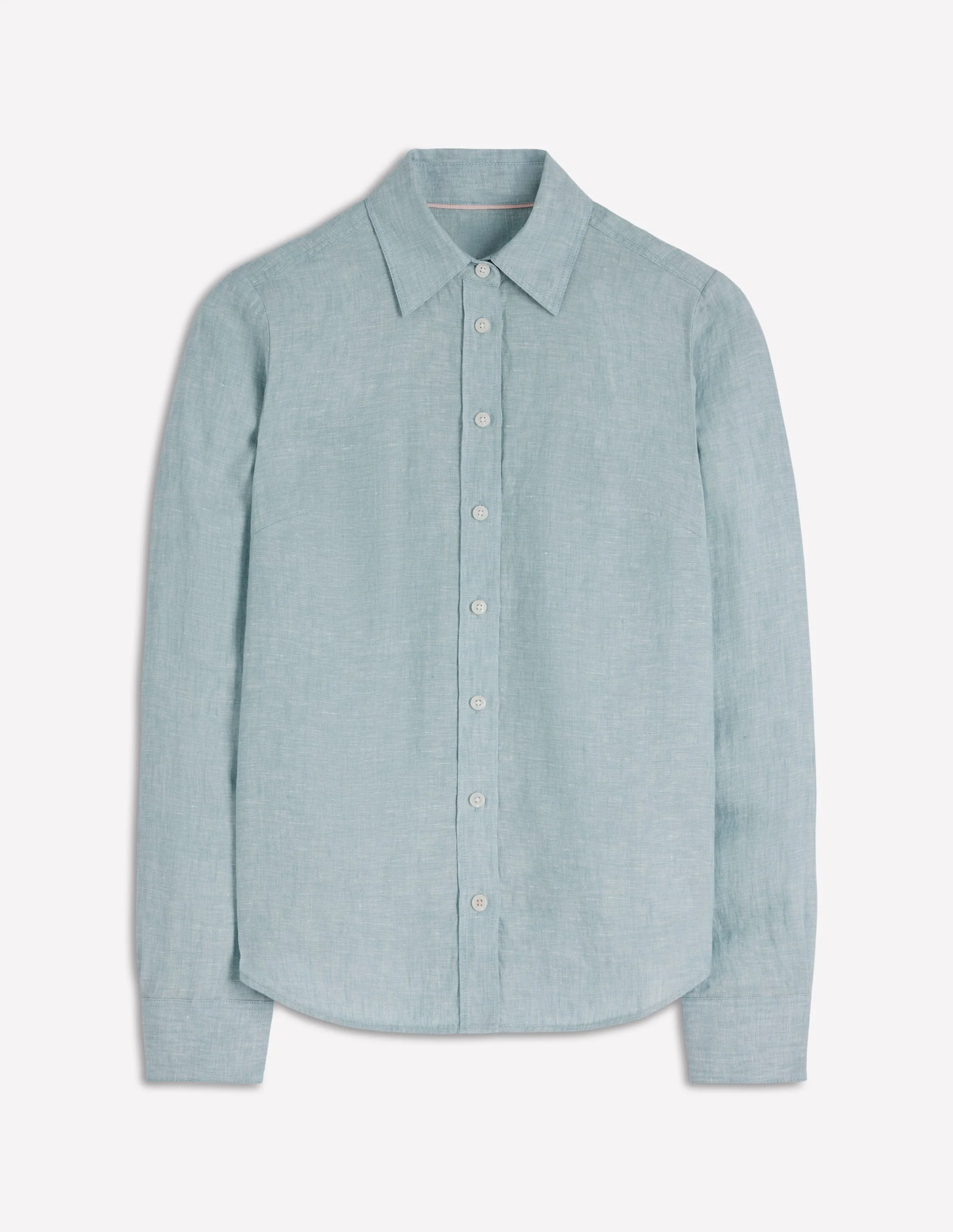 Sienna Linen Shirt-Chambray - Image 6