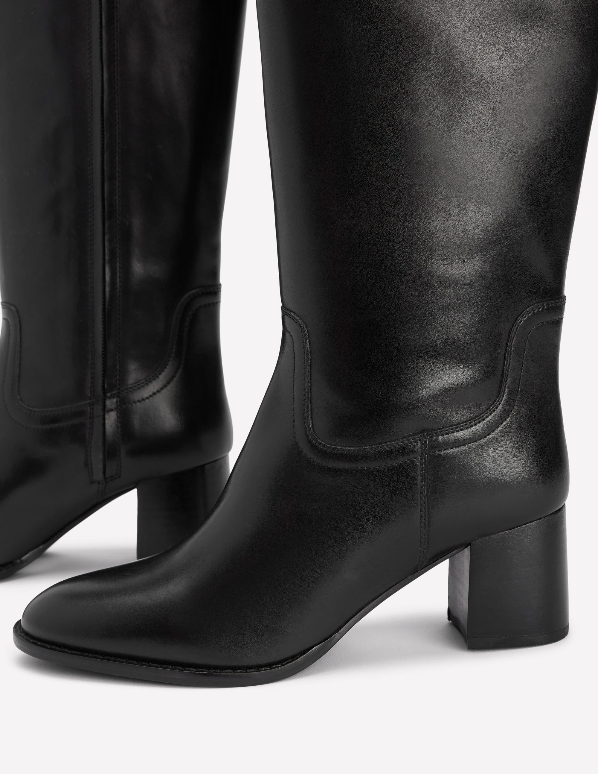 Skye Smart Knee Boots-Black - Image 4