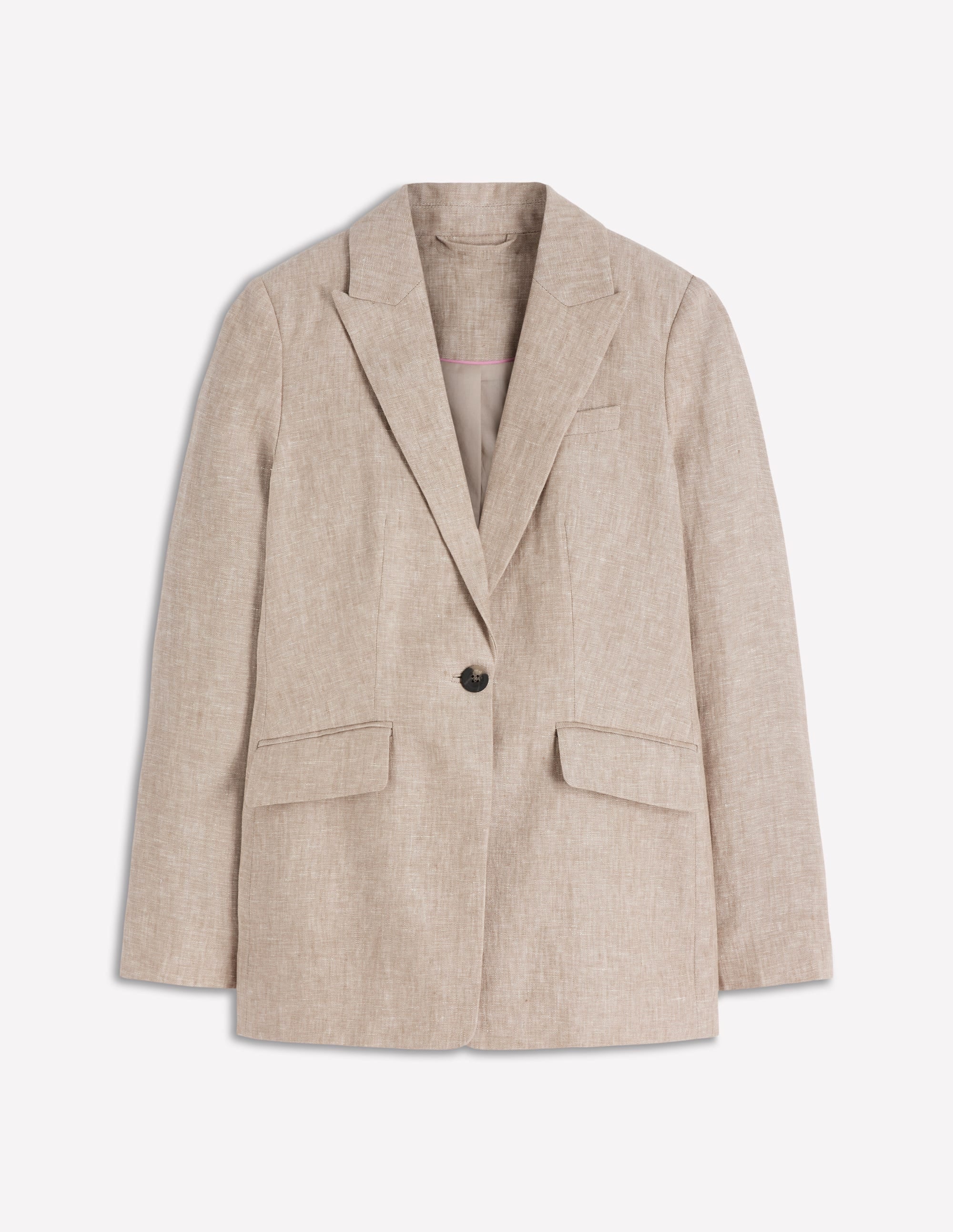Woodbridge Linen Blazer-Amphora, Chambray - Image 7